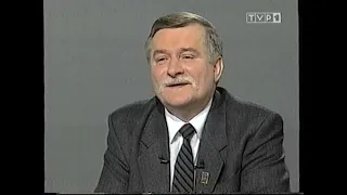 Druga debata drugiej tury między A. Kwaśniewskim a L. Wałęsą. Publiczna 1 15.11.1995