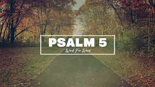 Psalm 5 Word For Word (Lyric Video) • ESV Scripture Song