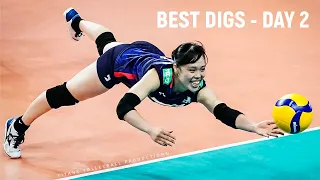 Volleyball Highlights VNL 2022 DAY 2 - Best Volleyball DIGS SAVES