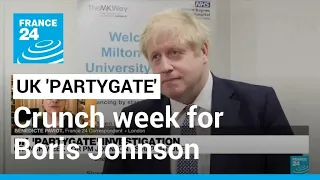 UK 'partygate': Crunch week for PM Johnson as report due • FRANCE 24 English