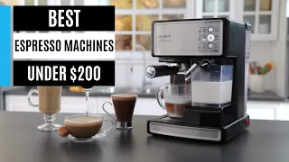 Best Espresso Machines Under $200 – Top Picks & Reviews 2024
