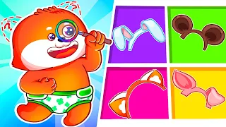 Where Are My Ears 🙀😤 Baby Lost His Ears | + More Kids Songs and Nursery Rhymes by Lucky Zee Zee