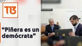 Las reacciones tras las declaraciones del Presidente Boric a Piñera: "Es un demócrata"