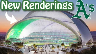 New Las Vegas A's Stadium Renderings *FINALLY* get Revealed