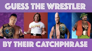 Guess the WWE Wrestlers by their Catchphrases Challenge | WWF Trivia Quiz || Quiz TV