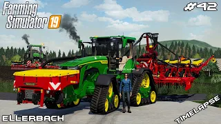 Planting w/ John Deere 8RX & MrsTheCamPeR | Animals on Ellerbach | Farming Simulator 19 | Episode 42