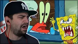 THE KILLER KRAB! 😂 - [YTP] The Krusty Krew Aren't Alright REACTION!