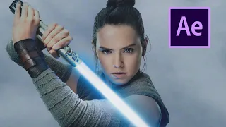 HOW TO MAKE A LIGHTSABER IN 5 MINUTES (After Effects tutorial)