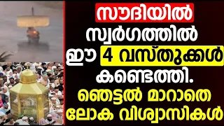 സൗദിയിൽ സ്വർഗത്തിൽ ഈ 4 വസ്തുക്കൾ കണ്ടെത്തി | ഞെട്ടൽ മാറാതെ ലോക വിശ്വാസികൾ | islamic speech malayalam