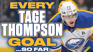 EVERY Tage Thompson Goal of 2022-23...So Far