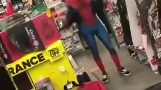 Spiderman dancing 'Take on me' by A-HA