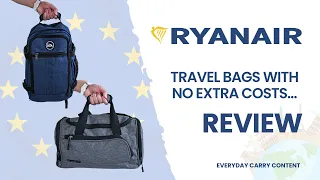 Ryanair Travel Cabin Bags with NO EXTRA CARRYING COSTS - Watch Before You Buy