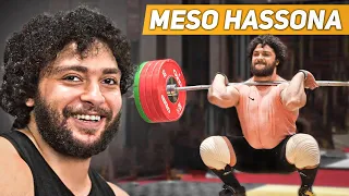 Meso Hassona (Fares Elbakh) 400 kg Triumph at the IWF Grand Prix in Qatar 2023