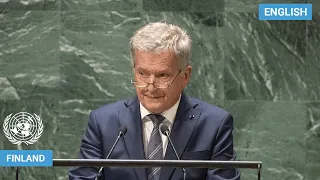 🇫🇮 Finland - President Addresses United Nations General Debate, 78th Session | #UNGA