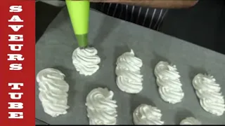 How to make a Swiss Meringue with French T.V. Chef Julien from Saveurs Dartmouth U.K.