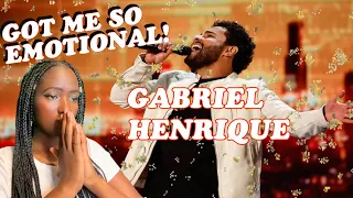 Incredible!! GABRIEL HENRIQUE Receives GOLDEN BUZZER | AGT 2023 | SINGER FIRST TIME REACTION