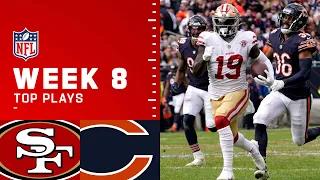 49ers Top Plays from Week 8 vs. the Chicago Bears | San Francisco