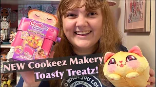 NEW Cookeez Makery Toasty Treatz Scented Mini Toaster Plush Unboxing