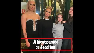 Anamaria Prodan, eclipsată de fiica ei, Sarah! A făcut paradă cu decolteul până la buric