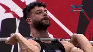 Antonino Pizzolato (89 kg) Clean & Jerk 212 kg - 2022 European Weightlifting Championships