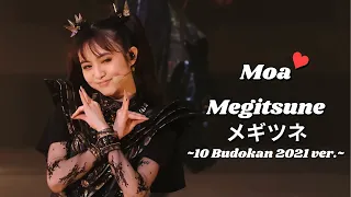 BABYMETAL - Megitsune 『メギツネ』 ~10 Babymetal Budokan 2021 ver.~ (MOAMETAL mainly focus)