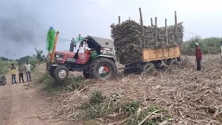 Arjun tractor sugar cane load 8 Tan 605