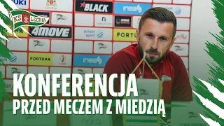 KONFERENCJA | Trener Szymon Grabowski przed meczem z Miedzią Legnica