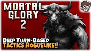 Deep Turn-Based Tactics Gladiator Roguelike!! | Let's Try Mortal Glory 2