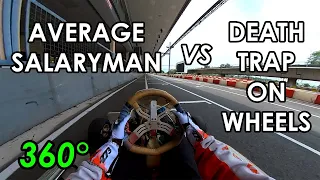 [360°] First Time Driving 2 Stroke Race Karts | KF1 Kranji Singapore