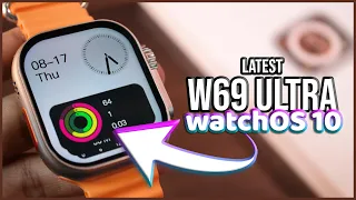 NEW W69 Ultra watchOS 10 (VWAR Ultra Max 3) Smartwatch - 2GB Memory, Add Songs, Recording & More!