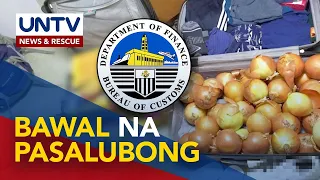 Sibuyas na galing sa ibang bansa, bawal ipasok sa PH kung walang permit – BOC