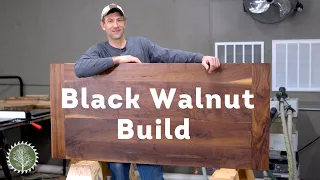 Building a Walnut Table From Start to Finish!