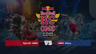 Red Bull BC One Cypher Austria 2024 | 1vs1 B Girl – TOP4 – Spinelli -VS- Manu