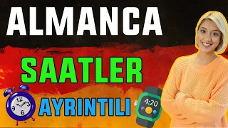 Ders 31 | Almanca A1 Temel Seviye | Almanca Saatler Dijital ve Analog Saat Okuma - Die Uhrzeiten