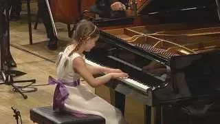 Alma playing Mozart piano concerto K.246, with cadenza by Alma Deutscher