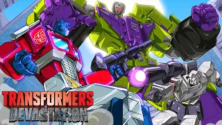 TRANSFORMERS: DEVASTATION Full Story Game Movie: All Cutscenes and ALL Boss Fights