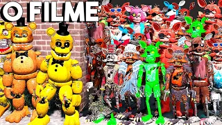 ANIMATRONICS MOVIE VS TODOS OS ANIMATRONICS GOLDEN FREDDY, FREDDY, CHICAS, BONNIE ...(O FILME 25)