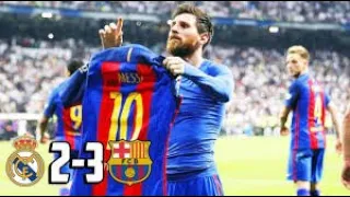 Real Madrid vs Barcelona 2 3 ●  All Goals & Extended Highlights ● 23 04 2017 HD