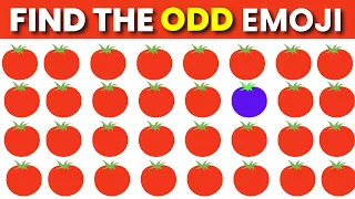 Find the odd one OUT to WIN this Quiz|Emoji Quiz