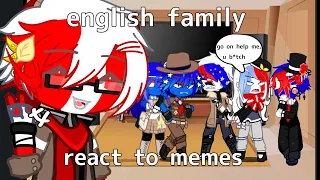 [ WIP ] english family + france react to memes || countryhumans |