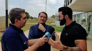 Entrevista com Gusttavo Lima e Pedrinho do Supermarcados BH em Patos de Minas