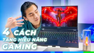 Laptop Gaming của bạn bị ĐUỐI? Làm ngay 04 cách này để tăng hiệu năng!