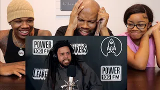 J. Cole Freestyles - L.A. Leakers Freestyle - POPS REACTION