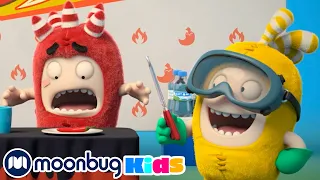 Oddbods Hot Chilli Peppers! | Oddbods - Funny Cartoon for Kids