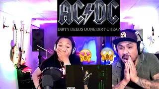 ACDC DIRTY DEEDS DONE DIRT CHEAP (DAUGHTER REACT)