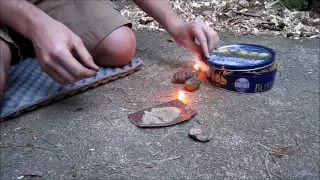 Primitive Fire From Stones