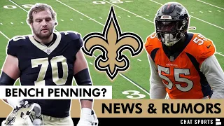 Frank Clark TRADE Rumors + Saints News & Rumors On Trevor Penning, La’el Collins & James Hurst