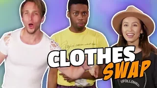 EXTREME CLOTHES SWAP CHALLENGE (Squad Vlogs)