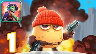 Zombie.io - Potato Shooting - Walkthrough Gameplay Part 1 (iOS, Android)