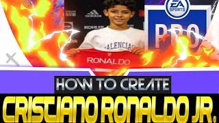 FIFA 22 | VIRTUAL PRO LOOKALIKE TUTORIAL - Cristiano Ronaldo Jr